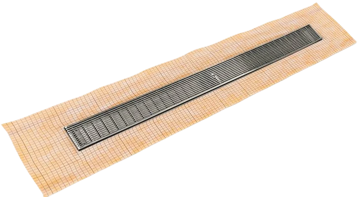 Infinity Drain—Linear Drains—Flange with Kerdi—FCSAS-65-SS 1