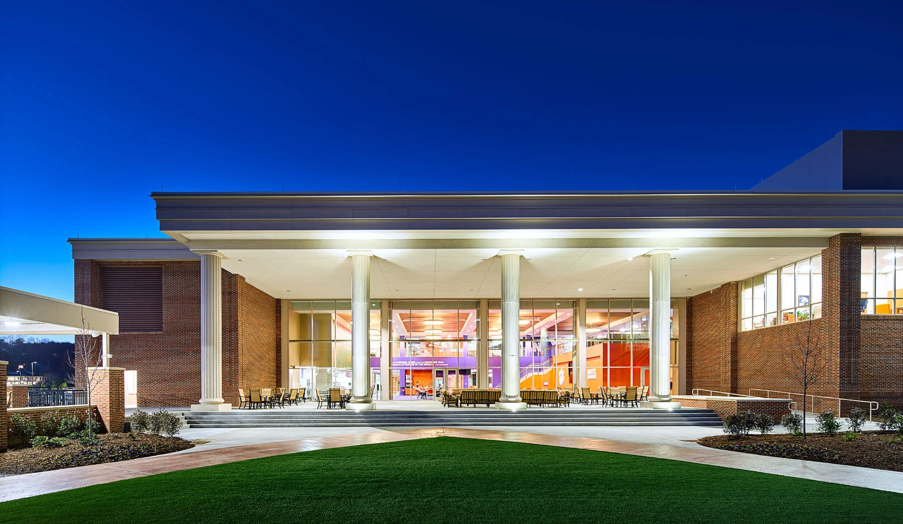 Infinity Drain — Projects — Clemson Football Operations Facility