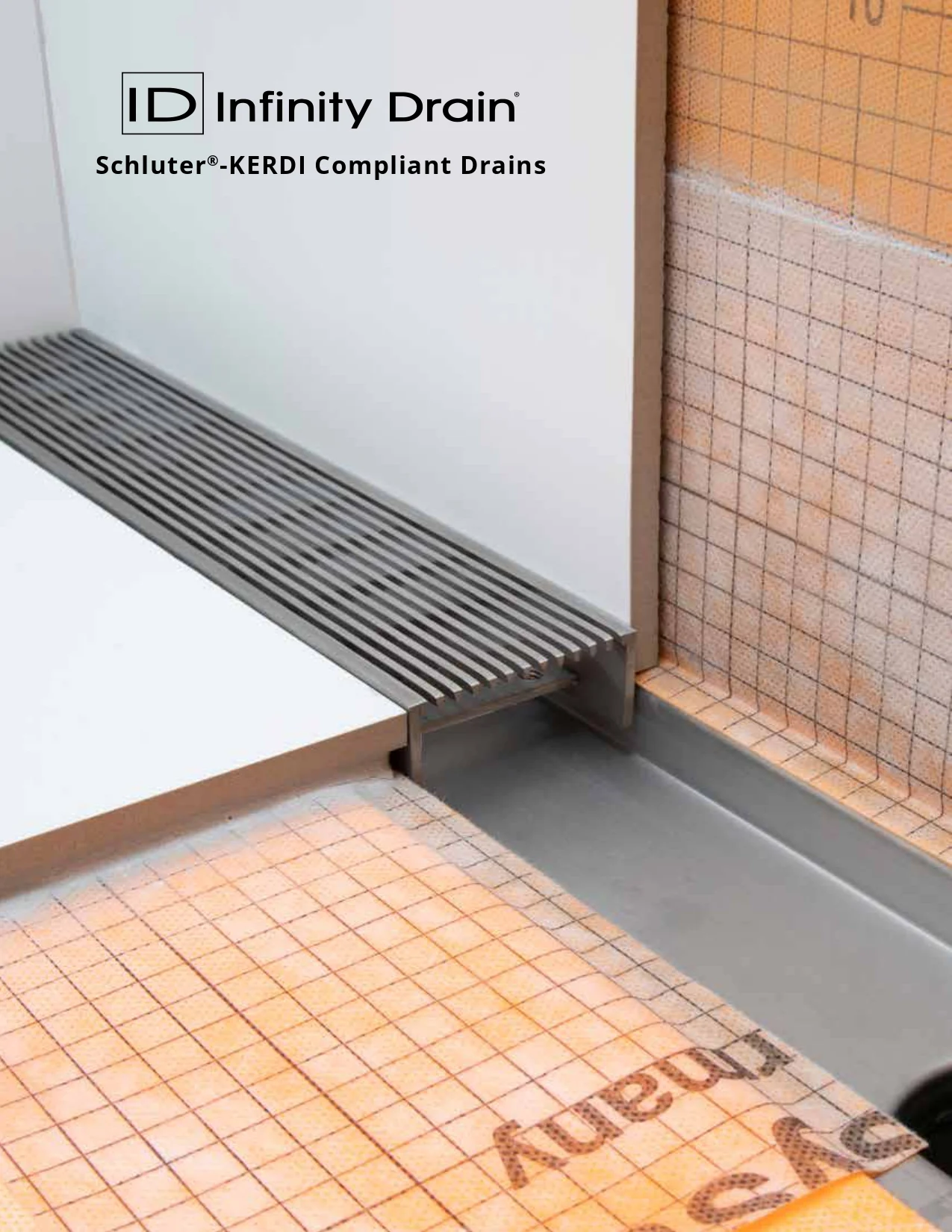 Infinity Drain — Resources — Literature — Schluter®-KERDI Compliant Drains