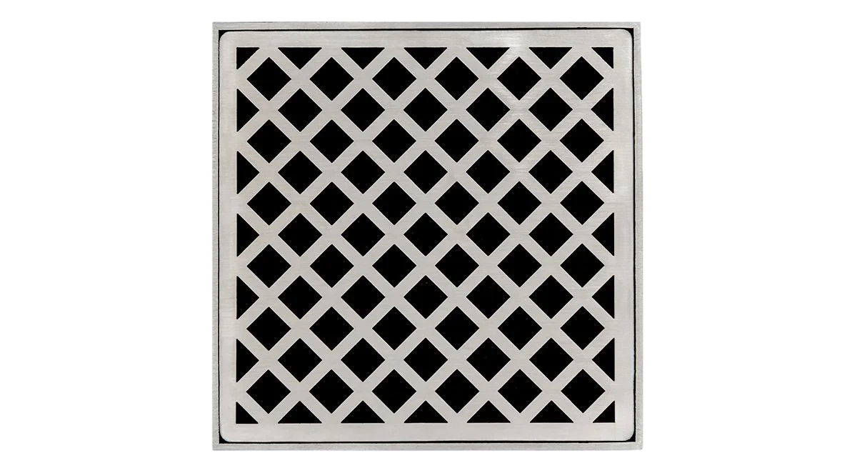 Infinity Drain—Center Drains—Criss-Cross XD 5-SS 1