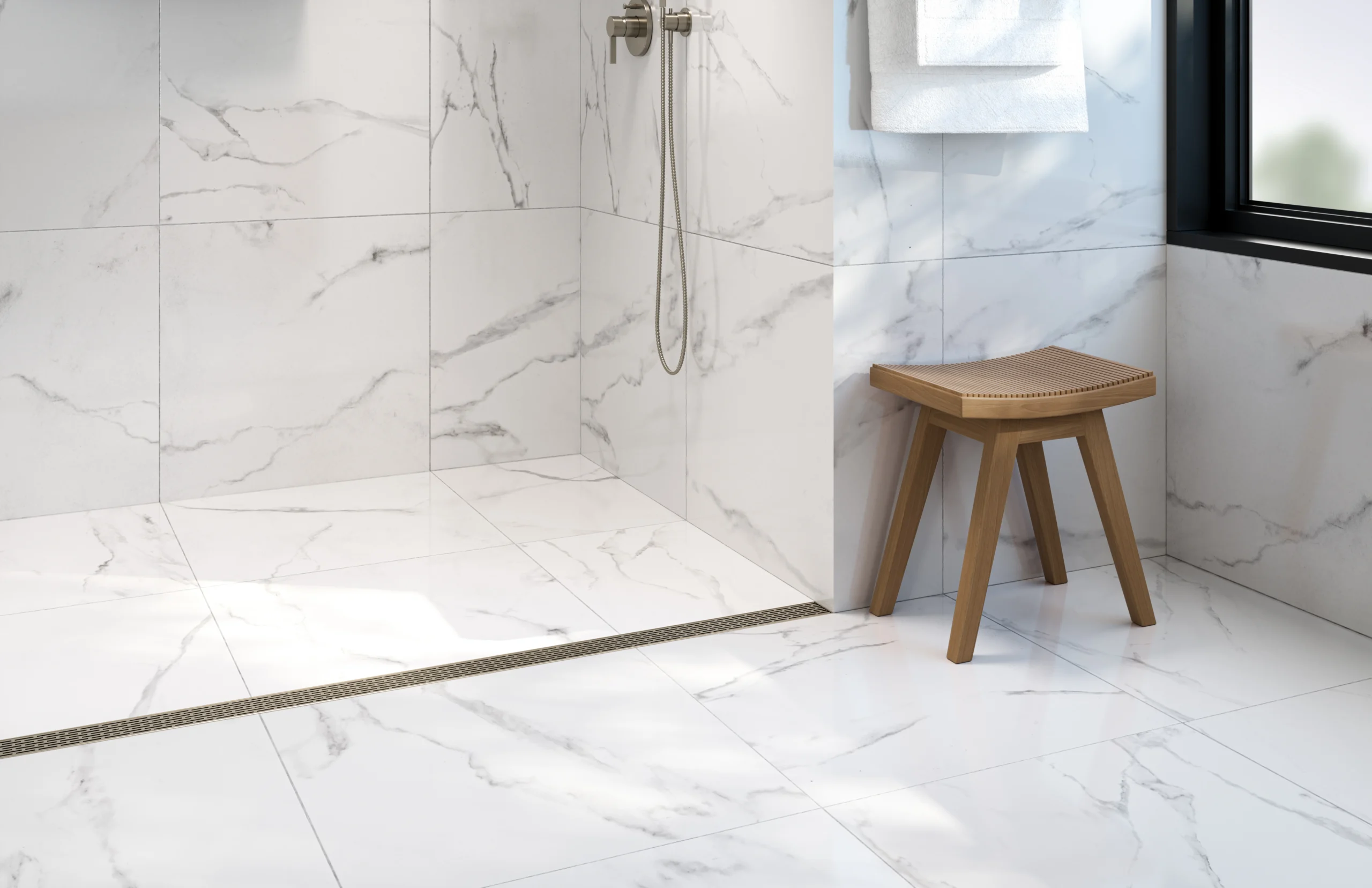Infinity Drain — Inspiration Gallery — Indoor Drains — Scene 6_Offset 65 Slotted